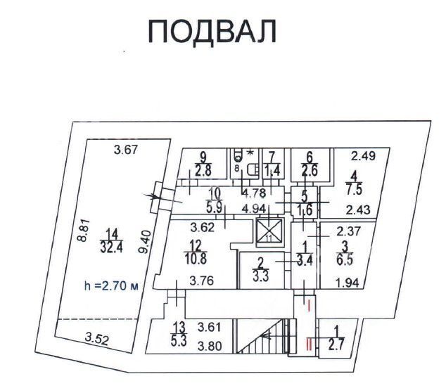 Особняк Хвостов 1-й пер., 13, стр. 5