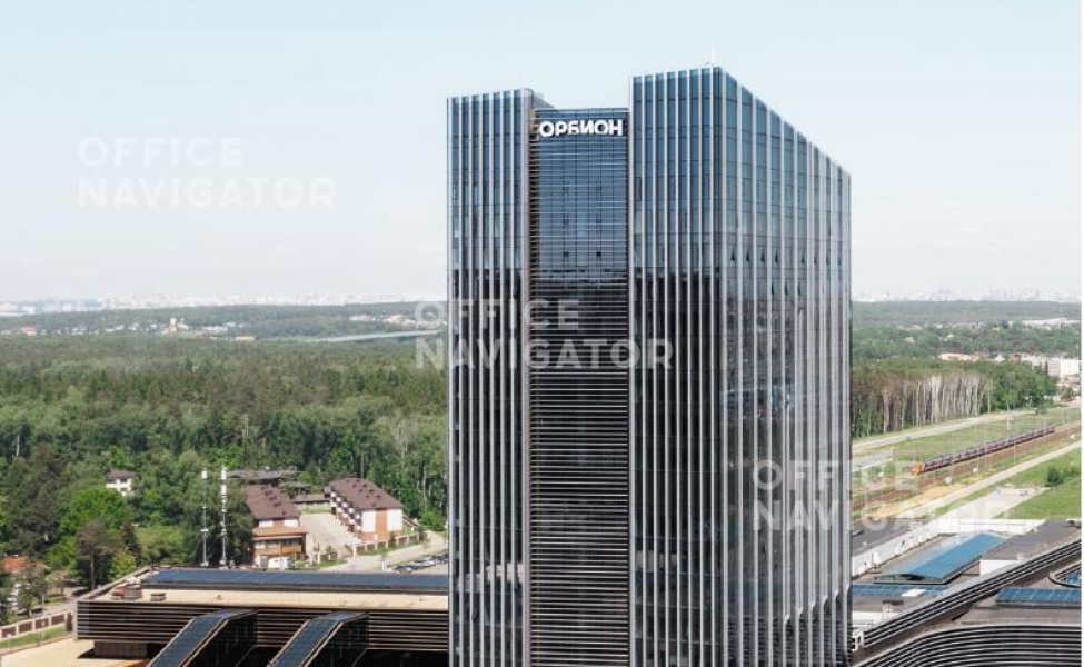 Аренда офиса 812 м², 10 этаж, в бизнес-центре Орбион
