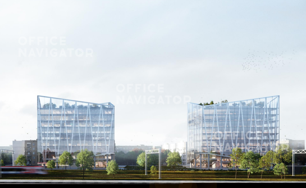 Продажа офиса 75.5 м², 2 этаж, в бизнес-центре QOOB (корп. B)
