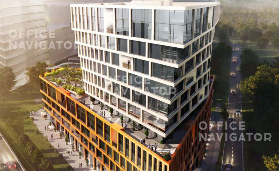 Продажа офиса 22750 м², -2-11 этаж, в бизнес-центре Ольховая SKY
