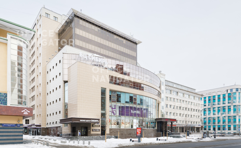 Аренда офиса 180 м², 12 этаж, в бизнес-центре  Сибирь
