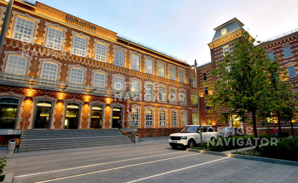 Аренда офиса 1578 м², 5 этаж, в бизнес-центре Большевик Фаза I (стр. 1, 14)
