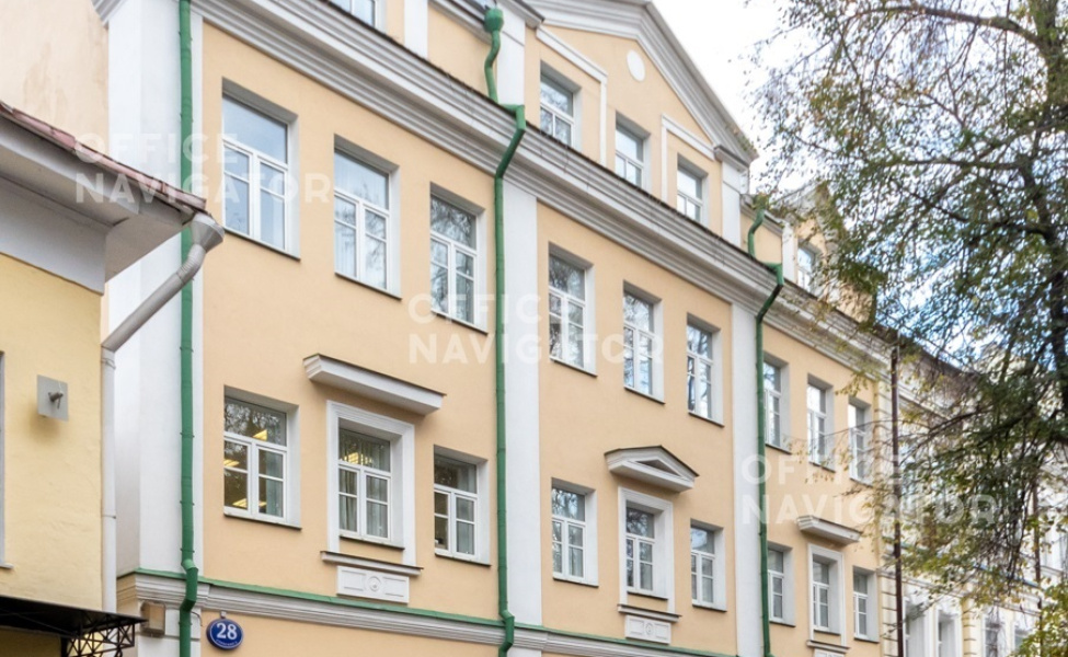 Аренда офиса 1092 м², 1-4 этаж, в бизнес-центре Покровка ул. 28, стр. 2
