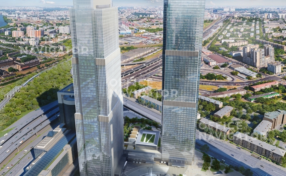 Аренда офиса 1503 м², 16 этаж, в бизнес-центре Neva Towers
