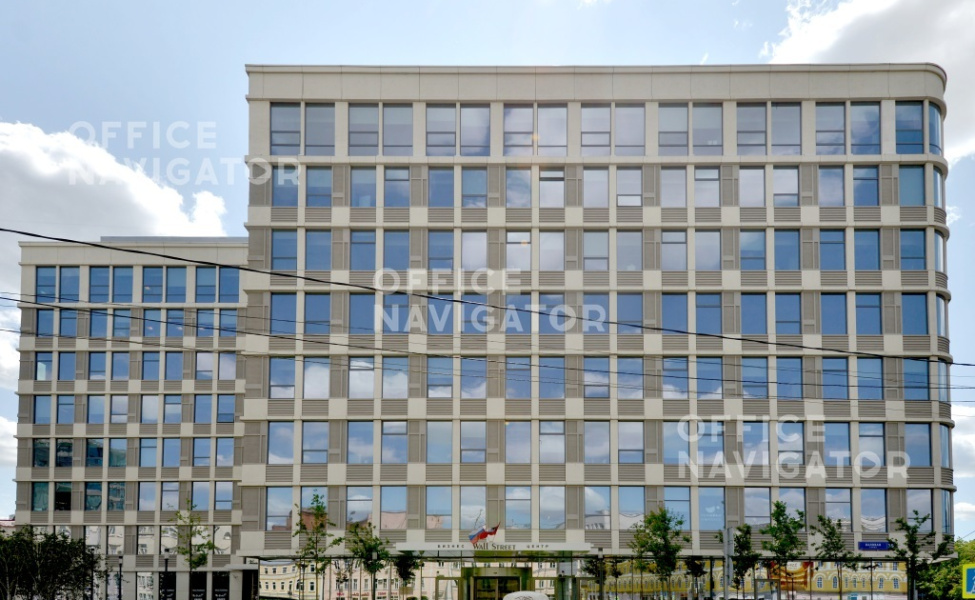 Аренда офиса 1229 м², 7 этаж, в бизнес-центре Wall Street
