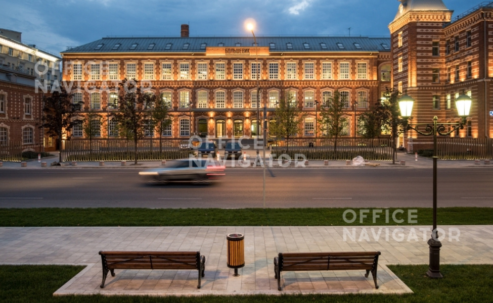 Аренда офиса 1578 м², 5 этаж, в бизнес-центре Большевик Фаза I (стр. 1, 14)
