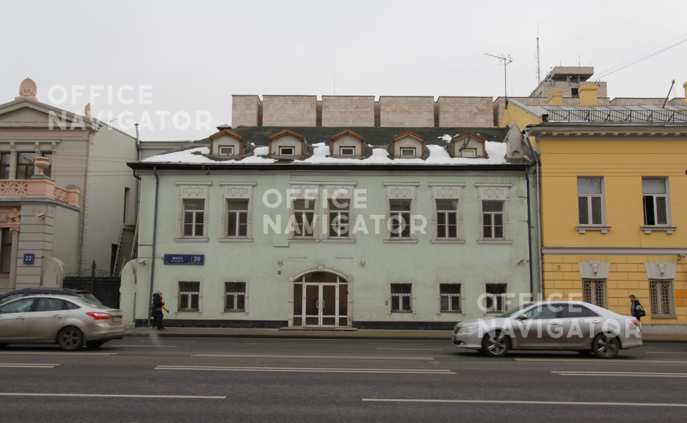 Продажа офиса 800 м², 1-3 этаж, в бизнес-центре Мира пр-т, 20, корп. 2
