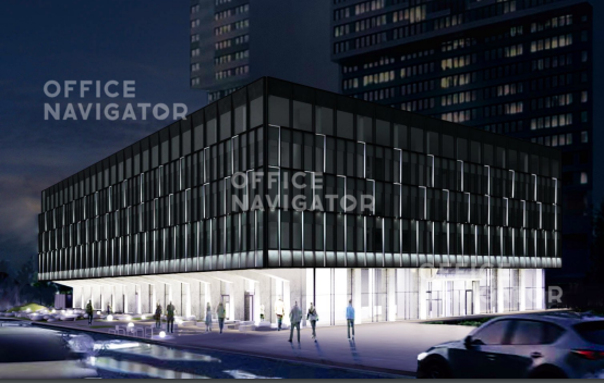 Аренда офиса 9873 м², -1-5 этаж, в бизнес-центре Обсидиан
