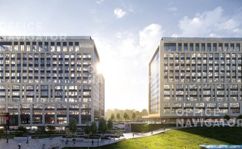 Продажа офиса 622.1 м², 10 этаж, в бизнес-центре Прокшино МФК, III очередь
