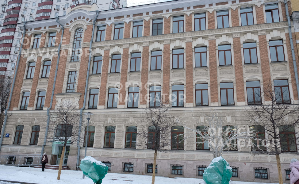 Аренда офиса 2106 м², 1-4 этаж, в бизнес-центре Смоленский б-р, 4
