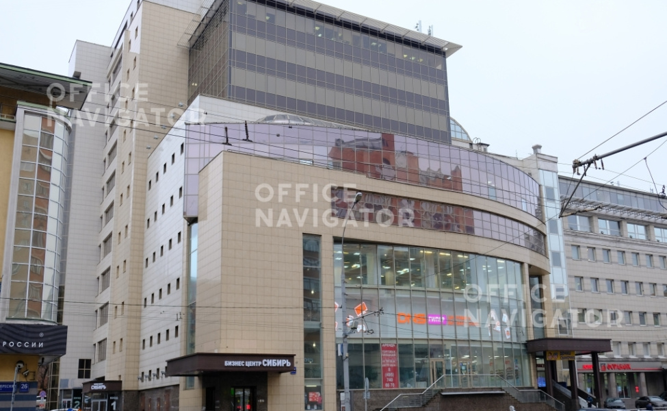 Аренда офиса 283 м², 12 этаж, в бизнес-центре  Сибирь
