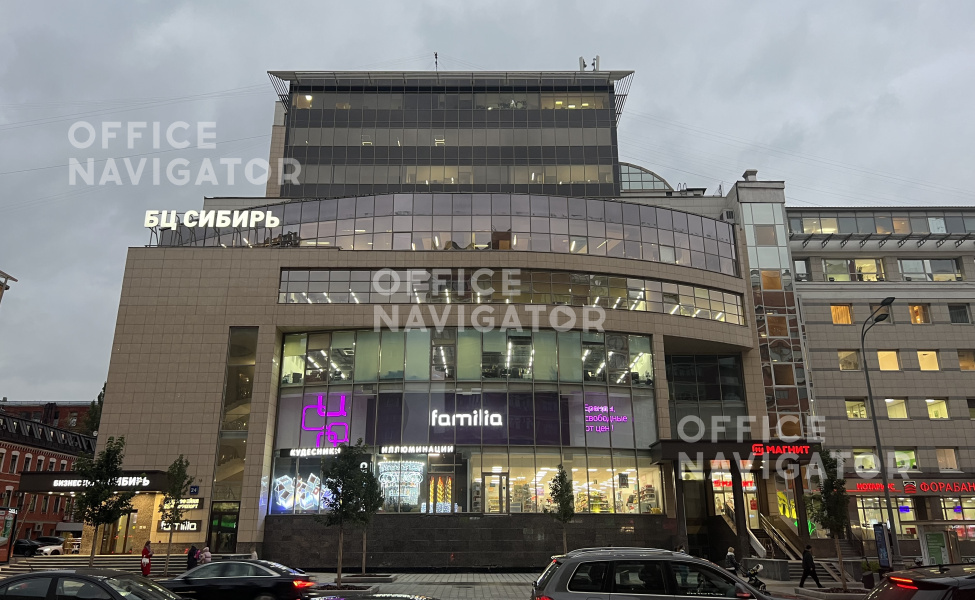 Аренда офиса 180 м², 12 этаж, в бизнес-центре  Сибирь
