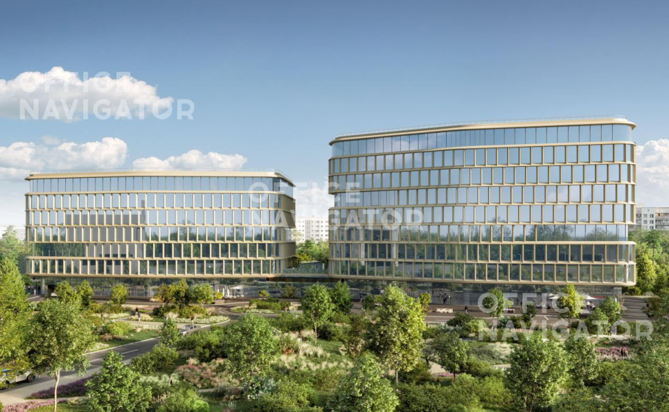 Продажа офиса 76.7 м², 2 этаж, в бизнес-центре Upside Kuntsevo
