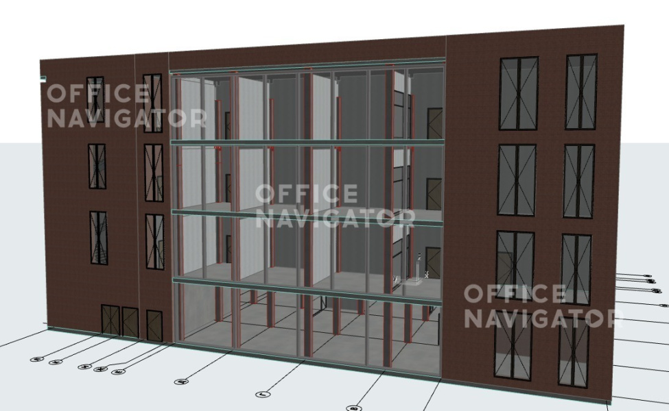 Продажа офиса 5500 м², 1-5 этаж, в бизнес-центре Рябовская Мануфактура (стр. 7)
