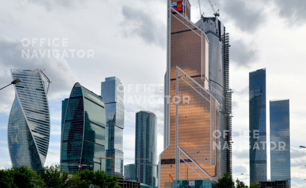 Аренда офиса 332 м², 13 этаж, в бизнес-центре Меркурий Сити Тауэр
