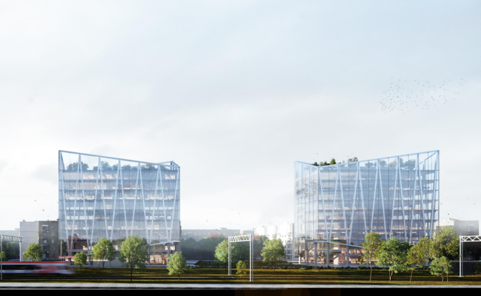Продажа офиса 93.5 м², 2 этаж, в бизнес-центре QOOB (корп. B)
