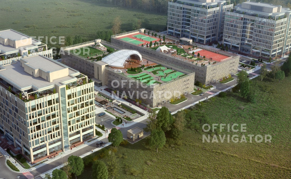 Аренда офиса 13923.5 м², 1-9 этаж, в бизнес-центре Деловой квартал Неополис Корпус Д
