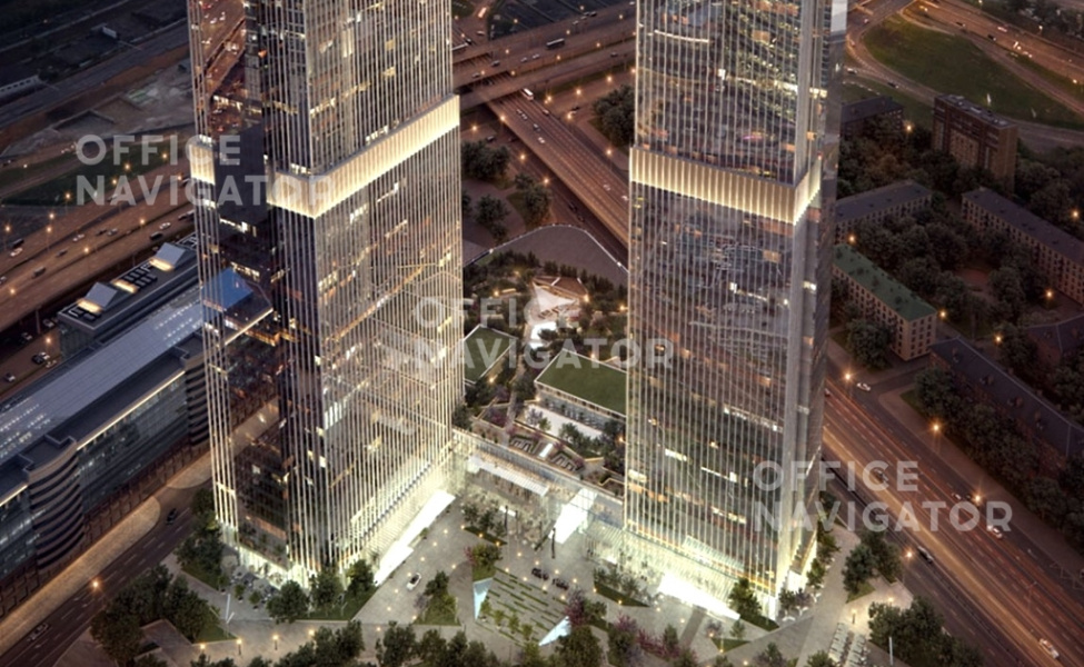 Аренда офиса 1503 м², 16 этаж, в бизнес-центре Neva Towers
