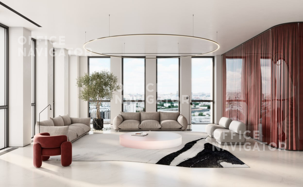 Аренда офиса 1070 м², 6 этаж, в бизнес-центре Stone Ленинский
