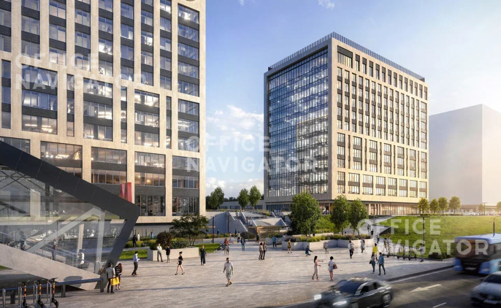 Продажа офиса 126.8 м², 6 этаж, в бизнес-центре Прокшино МФК, II очередь
