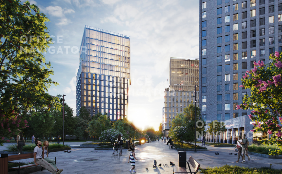 Продажа офиса 114 м², 11 этаж, в бизнес-центре Геолог 2
