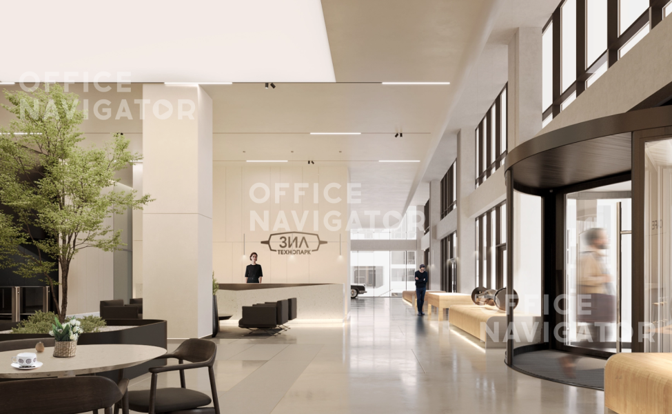 Аренда офиса 910 м², 9 этаж, в бизнес-центре ЗИЛ Технопарк, комплекс А
