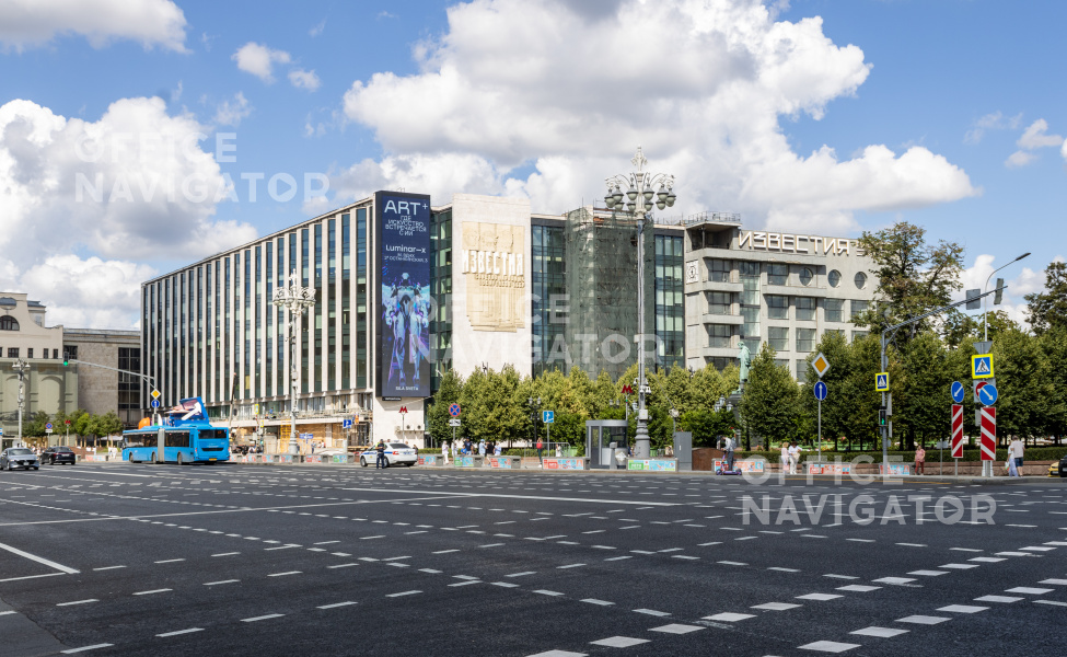 Аренда офиса 1900 м², 2-3 этаж, в бизнес-центре Известия
