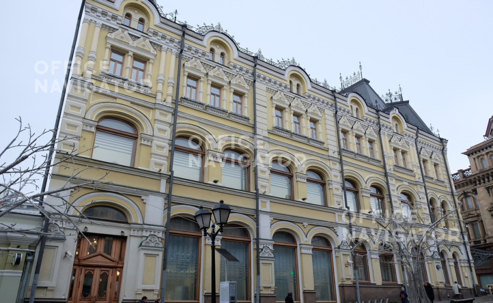 Аренда офиса 5864 м², 1-4 этаж, в бизнес-центре Дом Третьяковых
