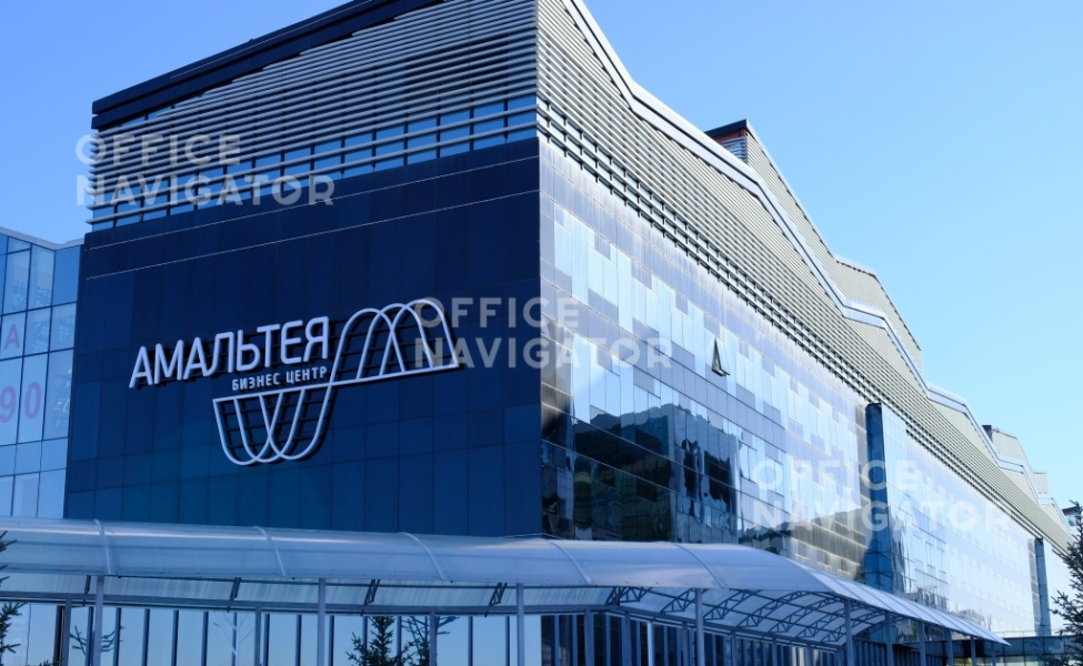 Аренда офиса 1119 м², 4 этаж, в бизнес-центре Амальтея
