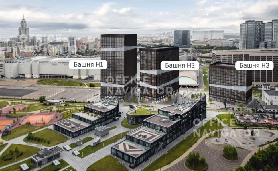 Продажа офиса 85 м², 9 этаж, в бизнес-центре Stone Ходынка
