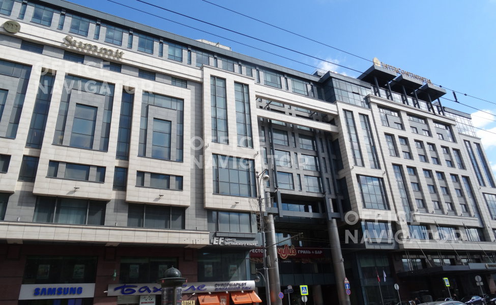 Аренда офиса 1500 м², 3 этаж, в бизнес-центре Саммит
