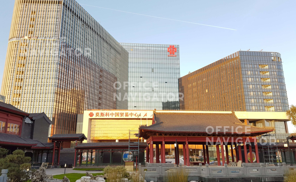Аренда офиса 1235 м², 6 этаж, в бизнес-центре Хуамин Парк
