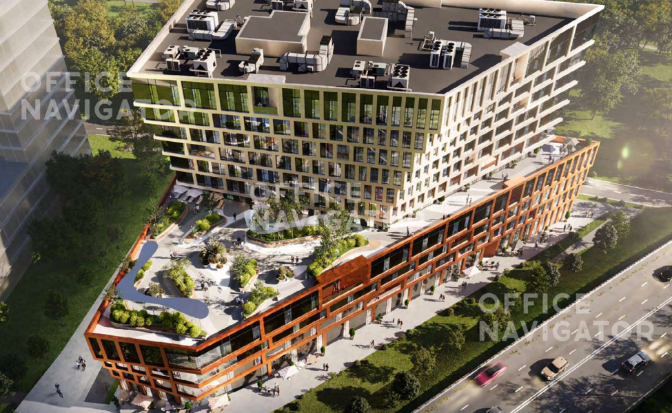 Продажа офиса 22750 м², -2-11 этаж, в бизнес-центре Ольховая SKY

