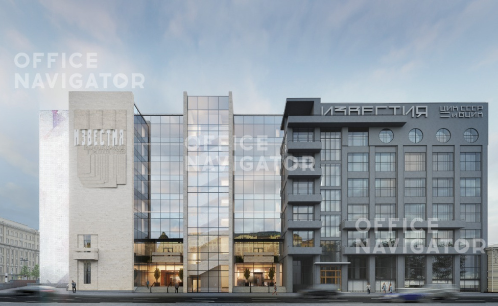Аренда офиса 1550 м², 3 этаж, в бизнес-центре Известия
