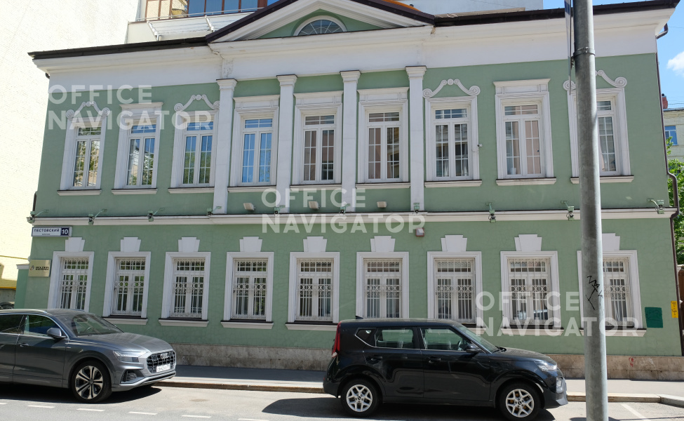 Аренда офиса 1081.6 м², 1-2 этаж, в бизнес-центре Николопесковский Б. пер., 10, стр. 1
