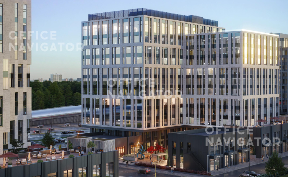 Продажа офиса 622.1 м², 10 этаж, в бизнес-центре Прокшино МФК, III очередь
