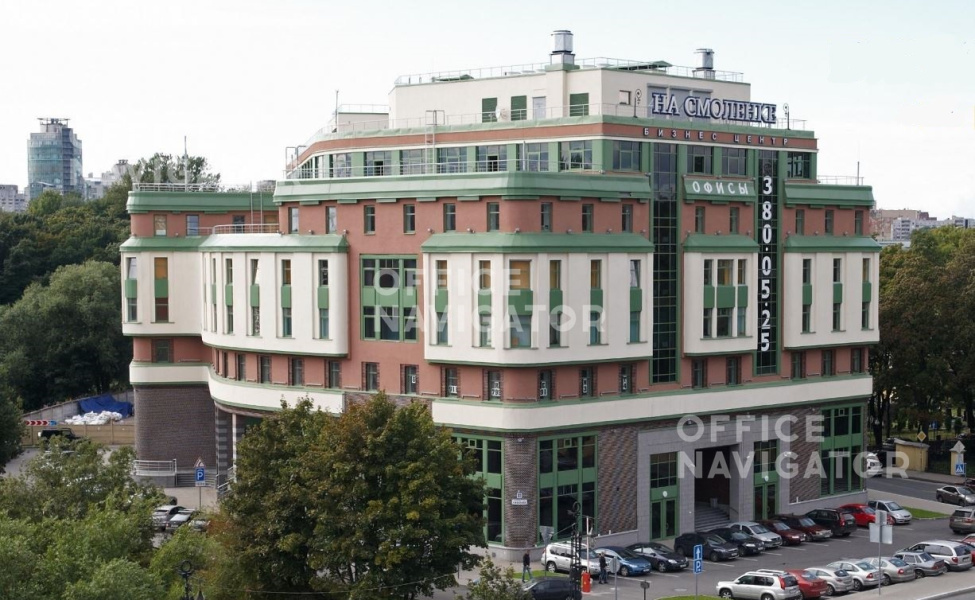 Аренда офиса 1315 м², 1 этаж, в бизнес-центре На Смоленке
