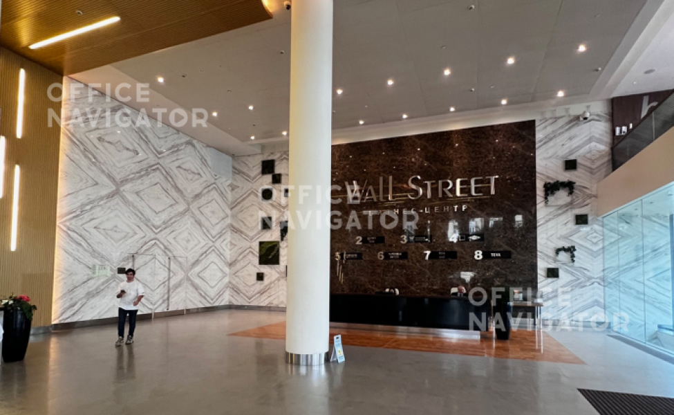 Аренда офиса 1229 м², 7 этаж, в бизнес-центре Wall Street
