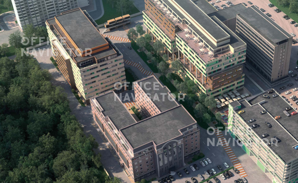 Аренда офиса 270.5 м², 2 этаж, в бизнес-центре Отрадное Фаза 2 (стр. 9)
