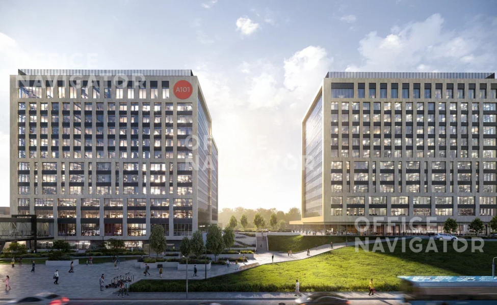 Продажа офиса 126.8 м², 6 этаж, в бизнес-центре Прокшино МФК, II очередь
