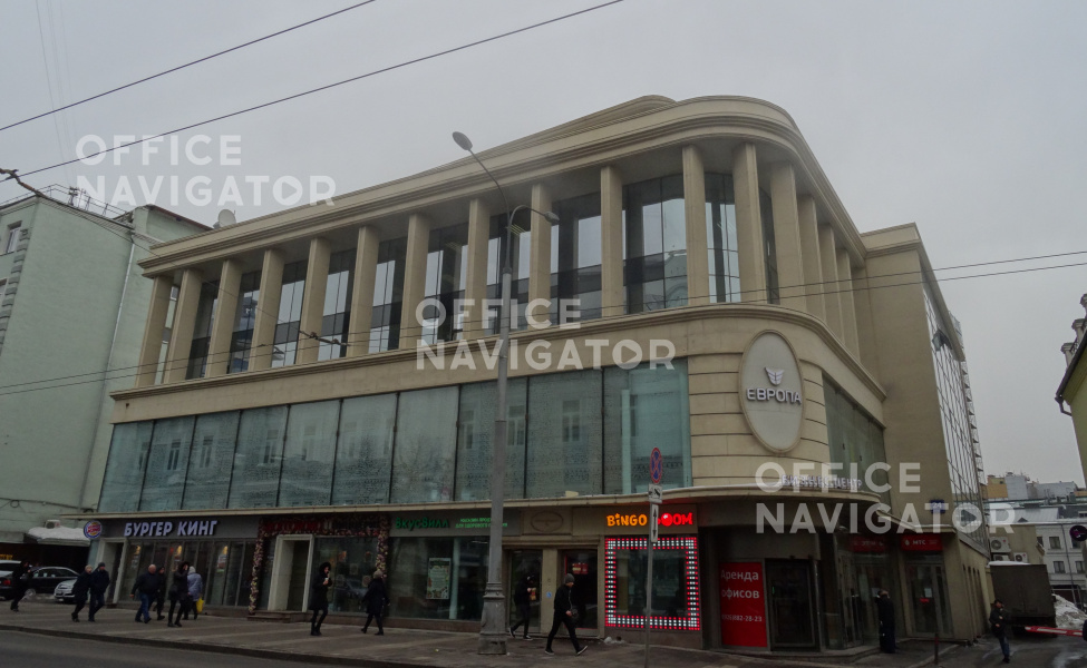 Аренда офиса 317 м², 4 этаж, в бизнес-центре Европа
