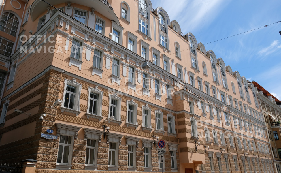 Аренда офиса 6313 м², -1-7 этаж, в бизнес-центре Головин М. пер., 3

