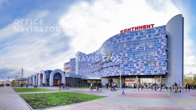 Аренда офиса 2485 м², 9 этаж, в бизнес-центре Континент На Звездной
