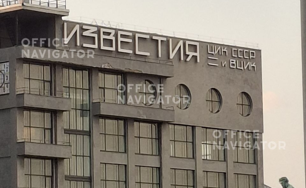 Аренда офиса 1900 м², 2-3 этаж, в бизнес-центре Известия
