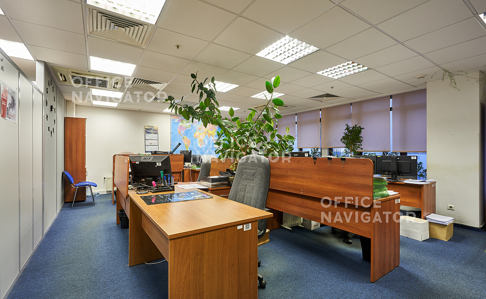 Аренда офиса 1100 м², 7 этаж, в бизнес-центре Меридиан
