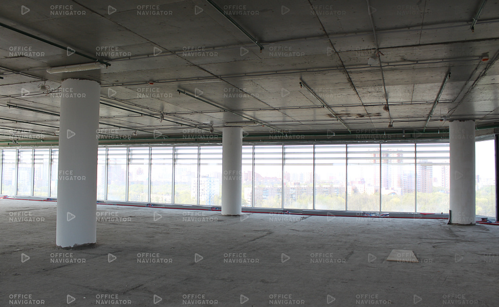 Аренда офиса 1829 м², 9 этаж, в бизнес-центре Khimki One
