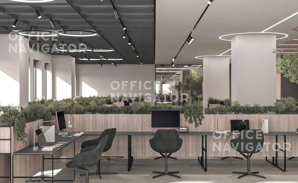 Аренда офиса 820 м², 10 этаж, в бизнес-центре ЗИЛ Технопарк, башня А
