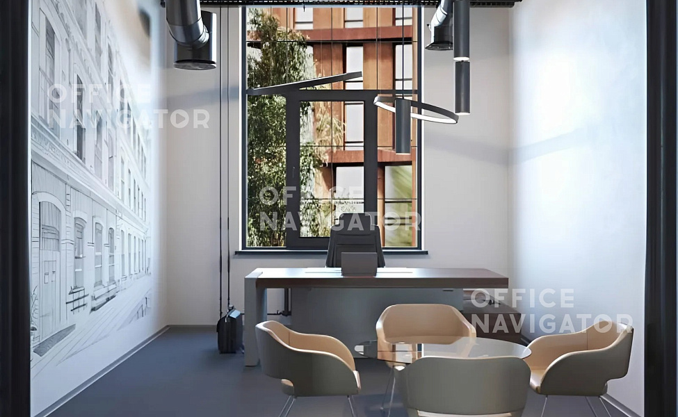 Аренда офиса 2512 м², 2-3 этаж, в бизнес-центре Трехгорная Мануфактура (стр. 10)
