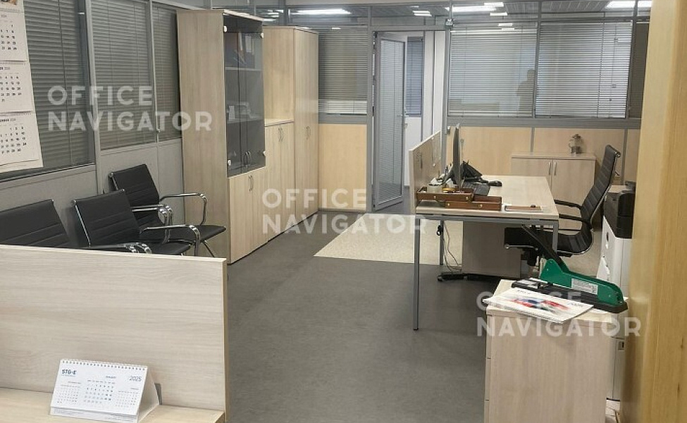 Аренда офиса 339 м², 7 этаж, в бизнес-центре Воробьевский
