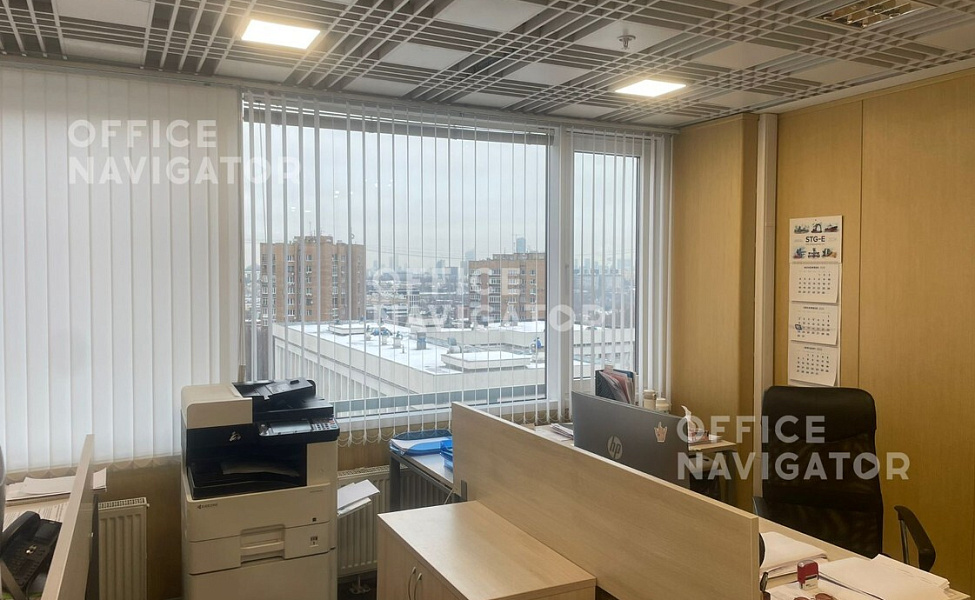 Аренда офиса 339 м², 7 этаж, в бизнес-центре Воробьевский
